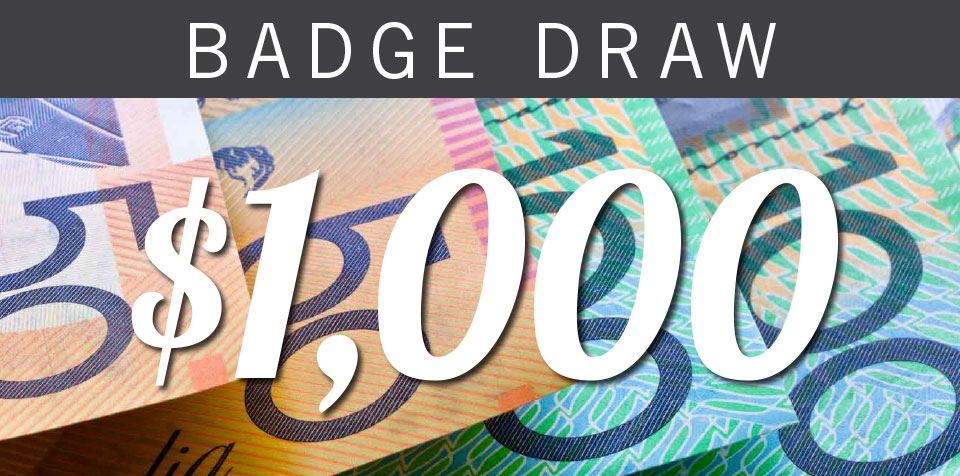 Tues 3 July 2018 – $1000