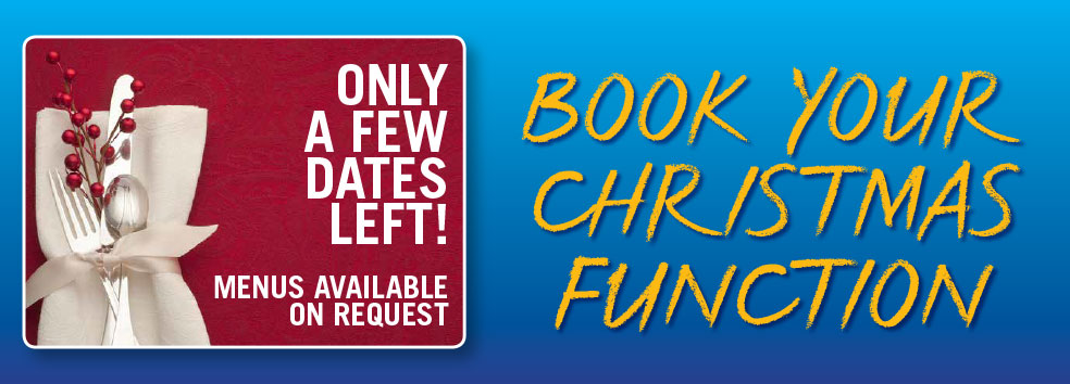 XMAS FUNCTION ROOM BOOKINGS - only a few dates left