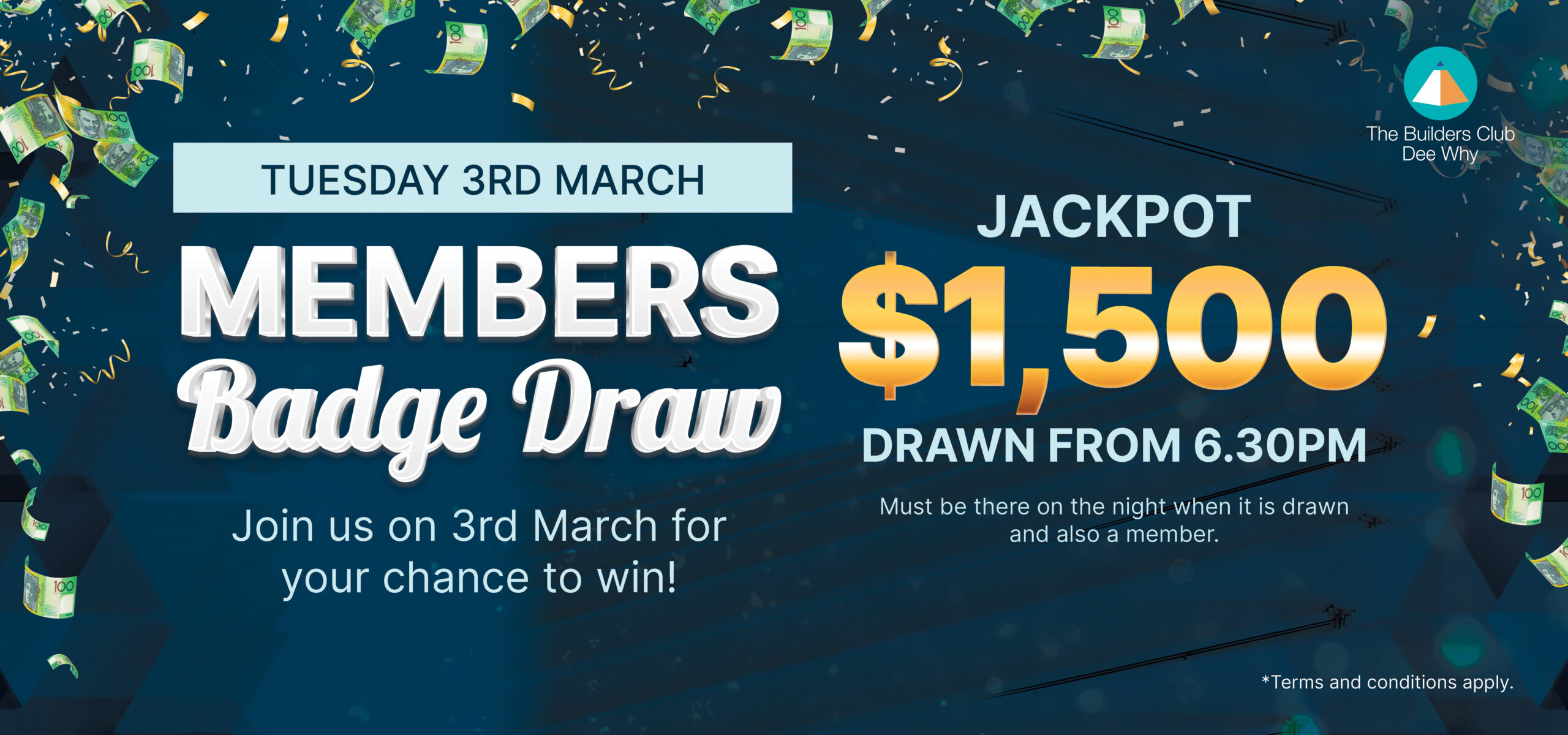 Member’s Badge Draw