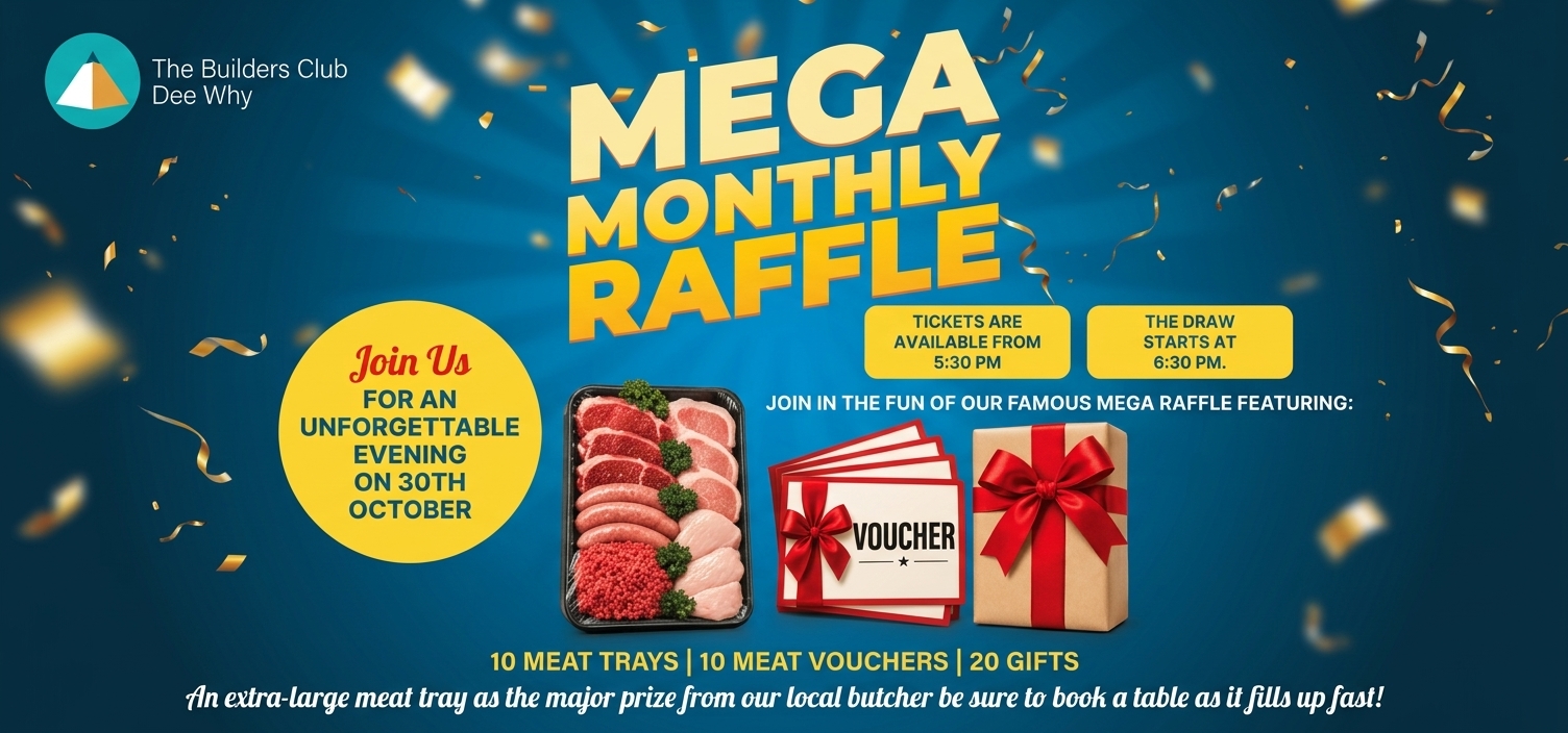 Mega Monthly Raffle